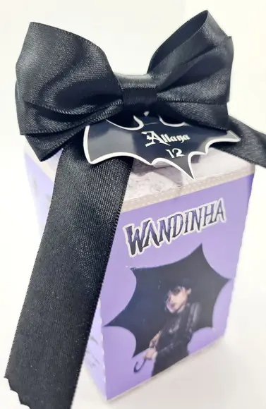 Kit Caixinhas Wandinha Addams (20 Peças)