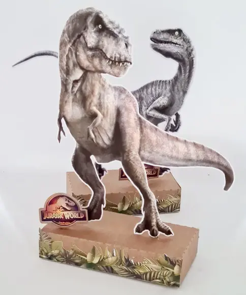 Kit Display Jurassic World - Acampamento Jurássico