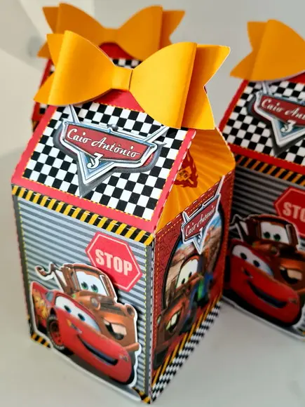 Kit Especial Caixinhas Carros - Mcqueen