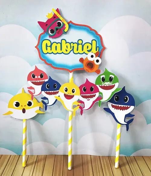 Kit Festa Baby Shark