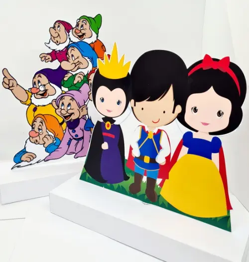 Kit Festa Branca de Neve Cute