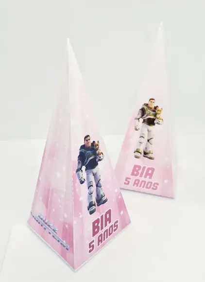 Kit Festa Buzz Lightyear Rosa