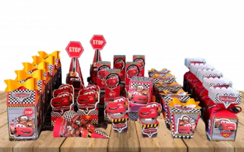 Kit Festa Carros Mcqueen