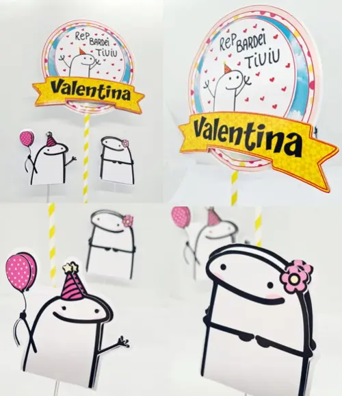 Kit Festa Completa Flork Meme - Kit Festa Bentô