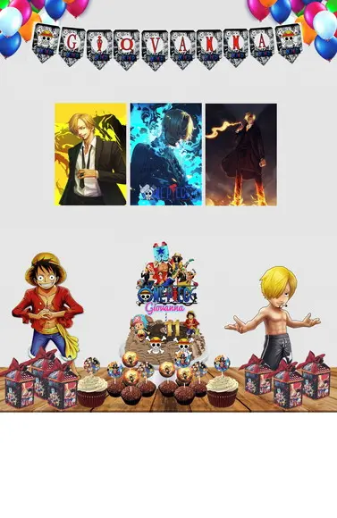 Kit Festa Decorativa One Piece
