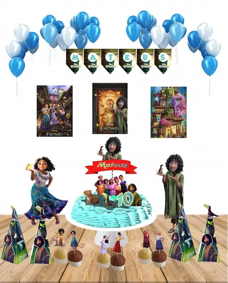 Kit Festa Encanto Disney Bruno Madrigal