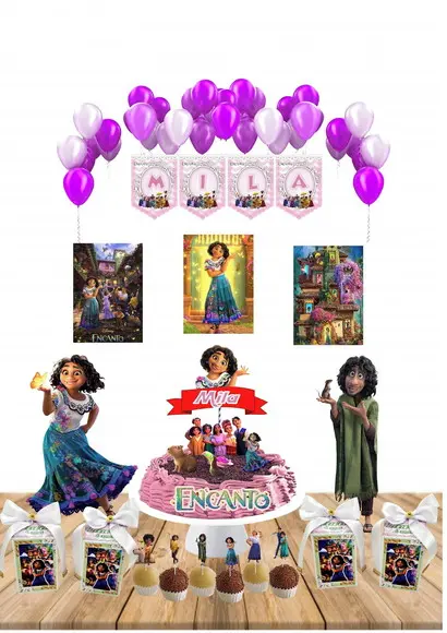 Kit Festa Encanto Disney - com Milk