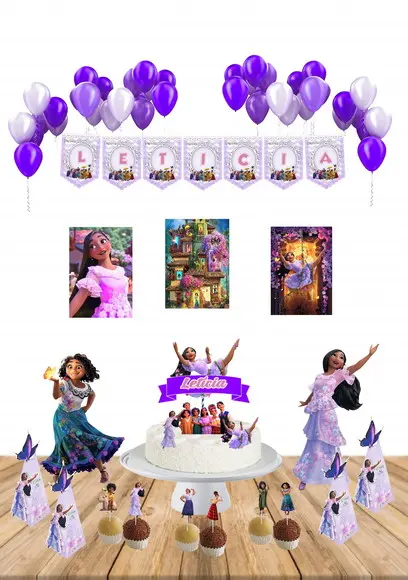 Kit Festa Encanto Disney Isabela