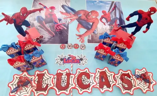 Kit Festa Especial Homem Aranha