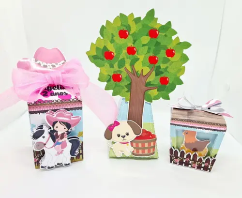 Kit Festa Fazendinha Rosa Lembrancinhas