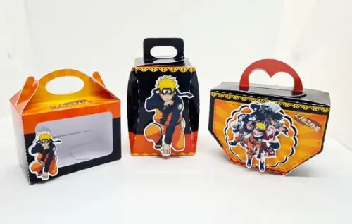 Kit Festa Naruto - Caixinhas