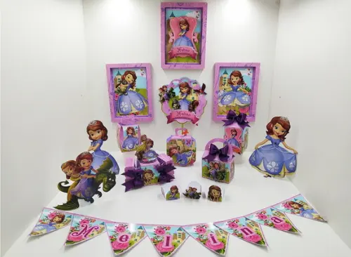 Kit Festa Princesa Sofia