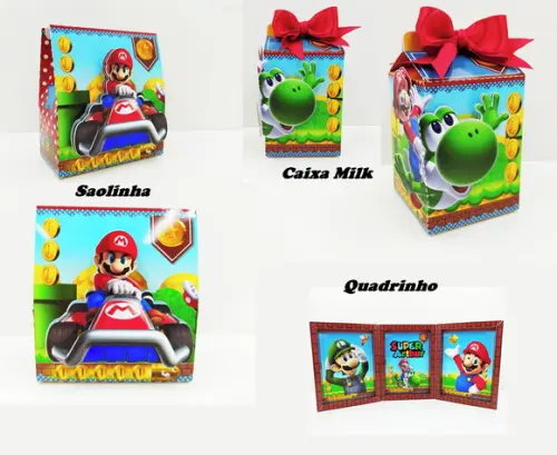 Kit Festa Super Mario Bross