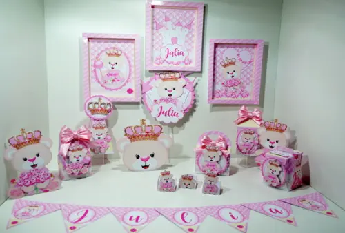 Kit Festa Ursinha Realeza
