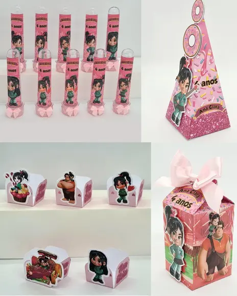 Kit Festa Vanellope Detona Ralph