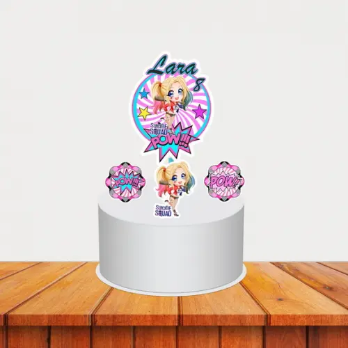 Kit Festinha Arlequina Cute