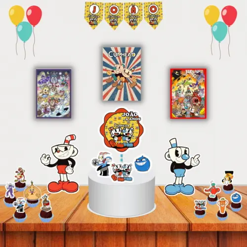 Kit Festinha Cuphead