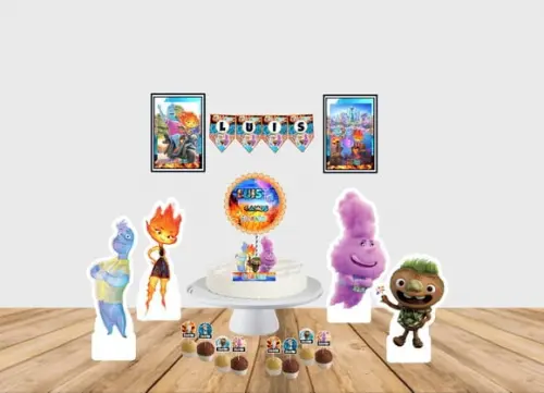 Kit Festinha Elementos Disney