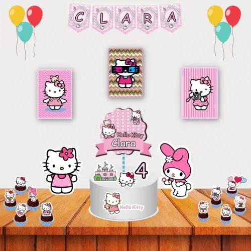 Kit Festinha Hello Kitty