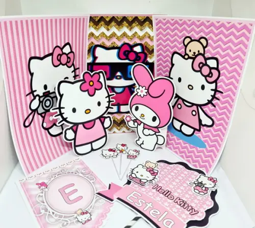 Kit Festinha Hello Kitty