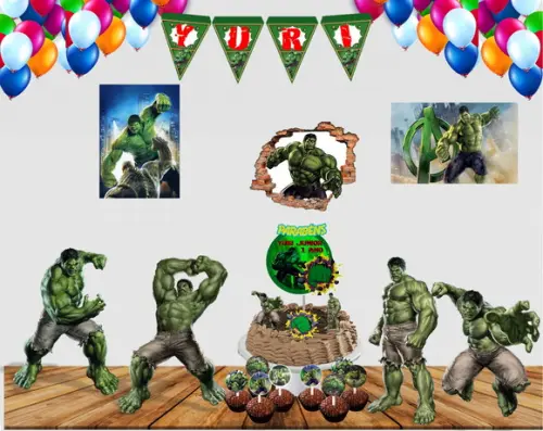 Kit Festinha Incrível Hulk