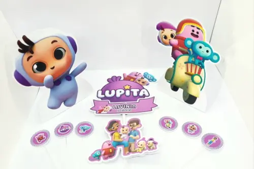 Kit Festinha Lupita no Planeta de Gente Grande