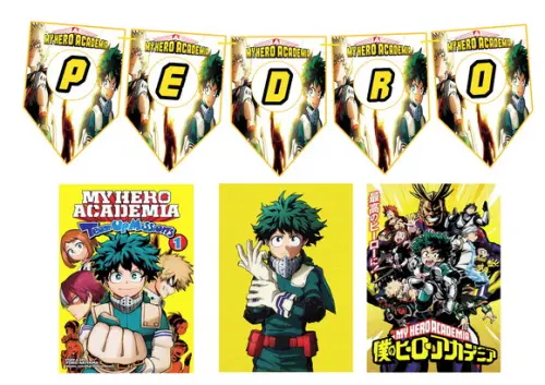 Kit Festinha My Hero Academia