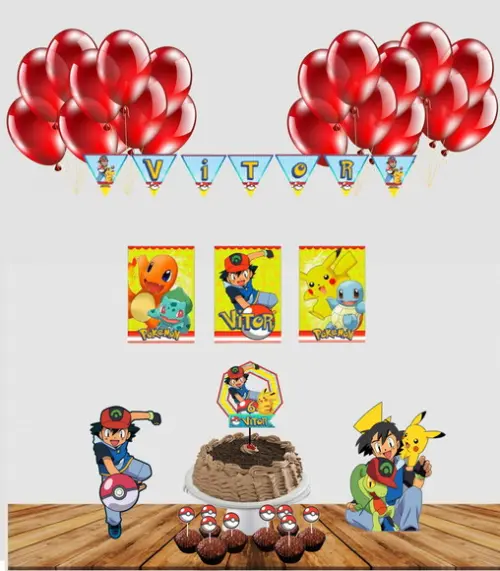 Kit Festinha Pokemon