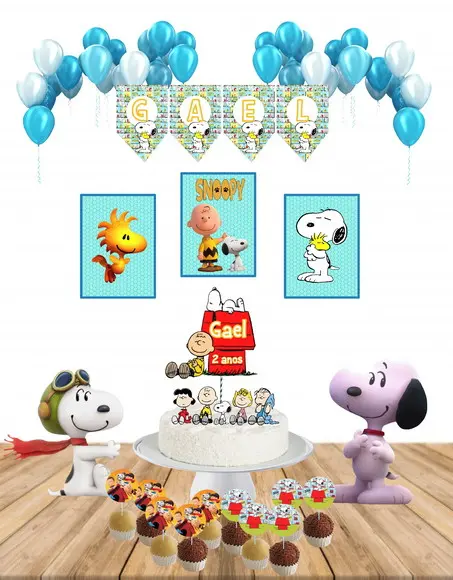 Kit Festinha Snoopy