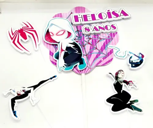 Kit Festinha Spider Gwen