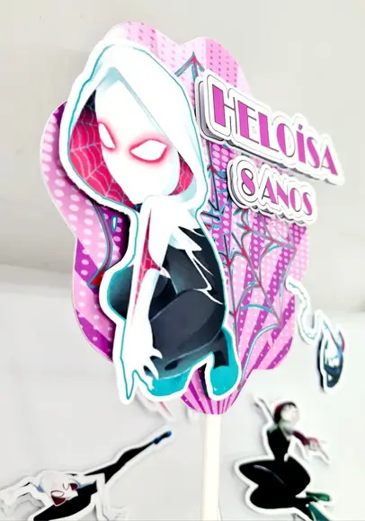 Kit Festinha Spider Gwen