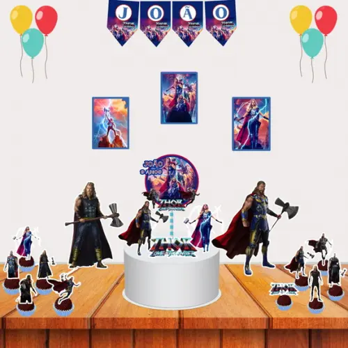 Kit Festinha Thor Love And Thunder