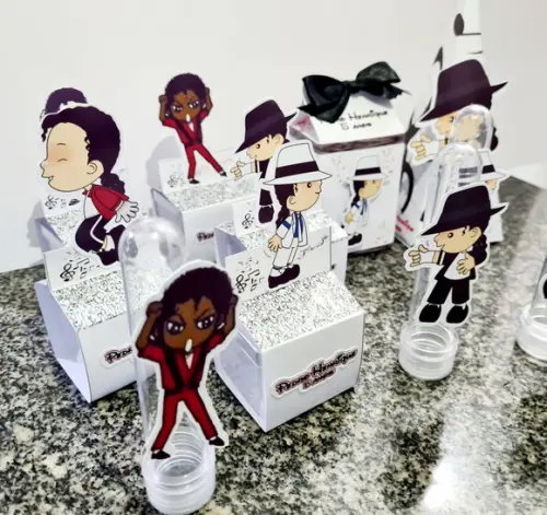 Kit Lembrancinhas Michael Jackson