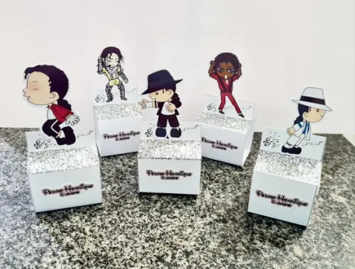 Kit Lembrancinhas Michael Jackson