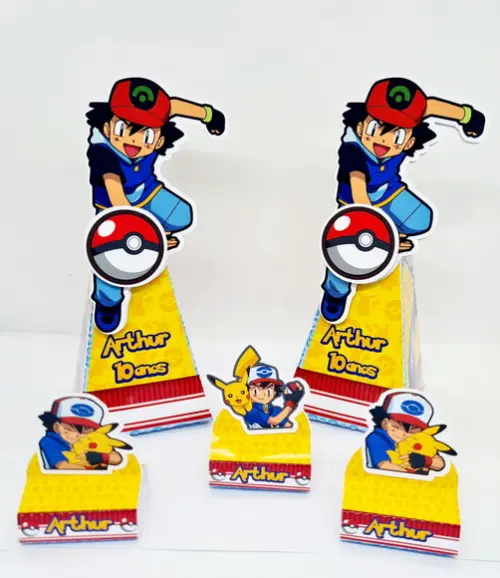 Kit Lembrancinhas Pokemon - Cone