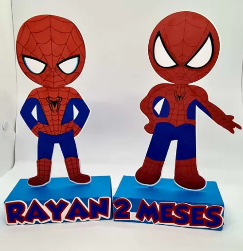 Kit Mesversário Homem Aranha Cute