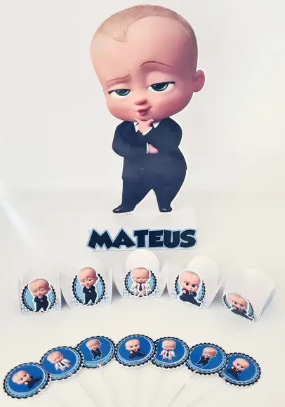 Kit Mesversário O Poderoso Chefinho