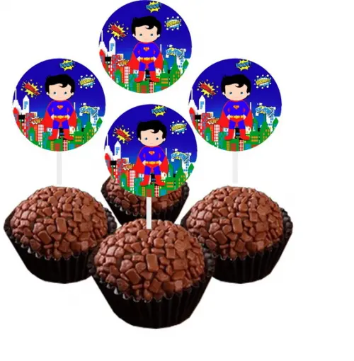 Kit Mesversário Superman Baby