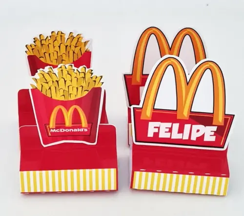 Kit Mini Lembrancinhas Mcdonald's