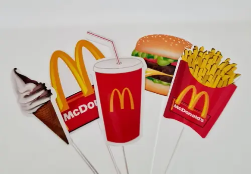 Kit Mini Lembrancinhas Mcdonald's