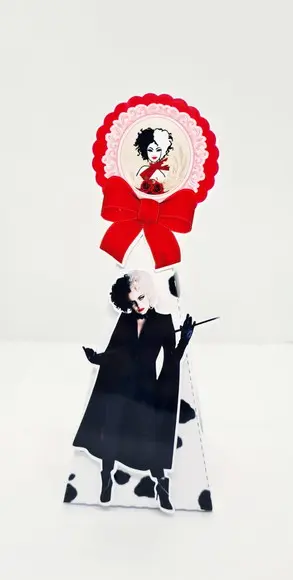 Kit Topo e Caixas Cone Cruella