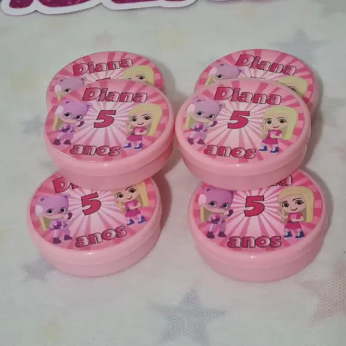 Latinha Acrílica Rosa - Aventureira Rosa