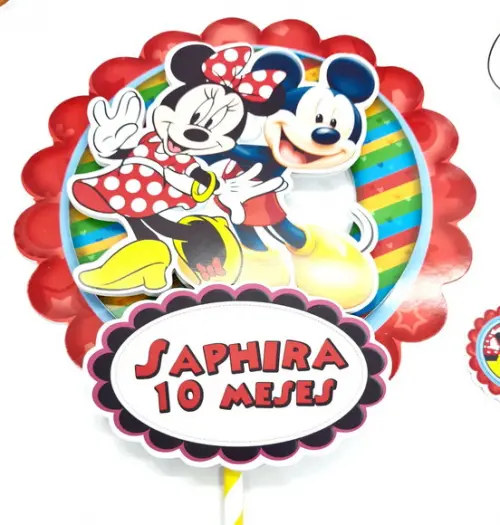 Mêsversário Mikey e Minnie