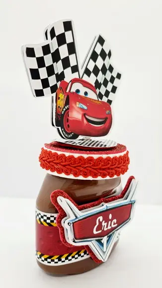 Nutella Personalizada Carros - Mcqueen