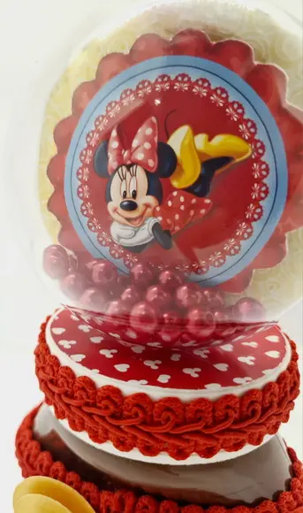 Nutella Personalizada Minnie Vermelha