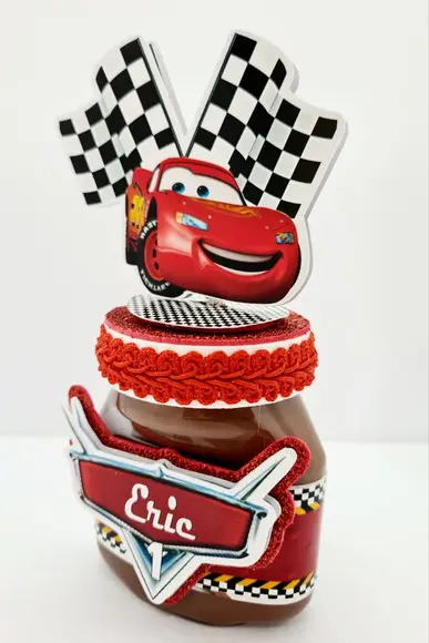 Nutella Personalizada Carros - Mcqueen