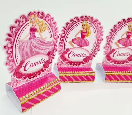 Porta Bis Barbie Rosa