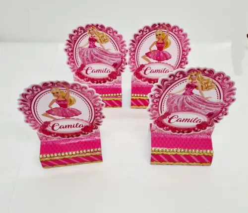 Porta Bis Barbie Rosa