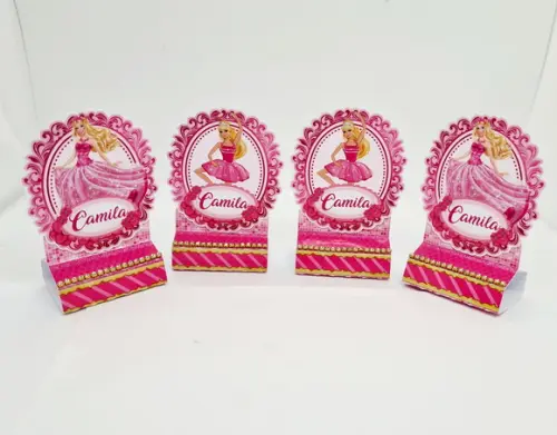 Porta Bis Barbie Rosa