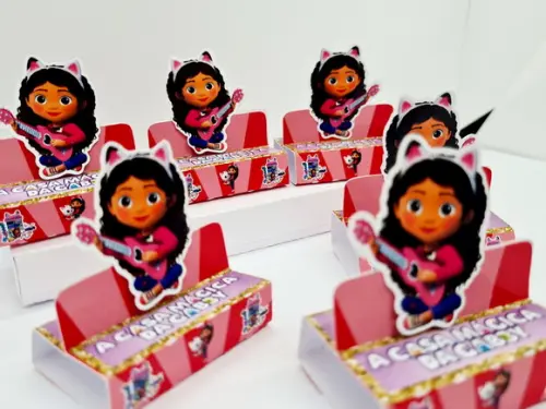 Porta Bis Duplo A Casa Mágica Da Gabby